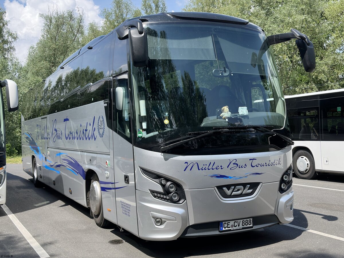 VDL Futura von Müller Bus Tourikstik aus Deutschland in Plau am See.