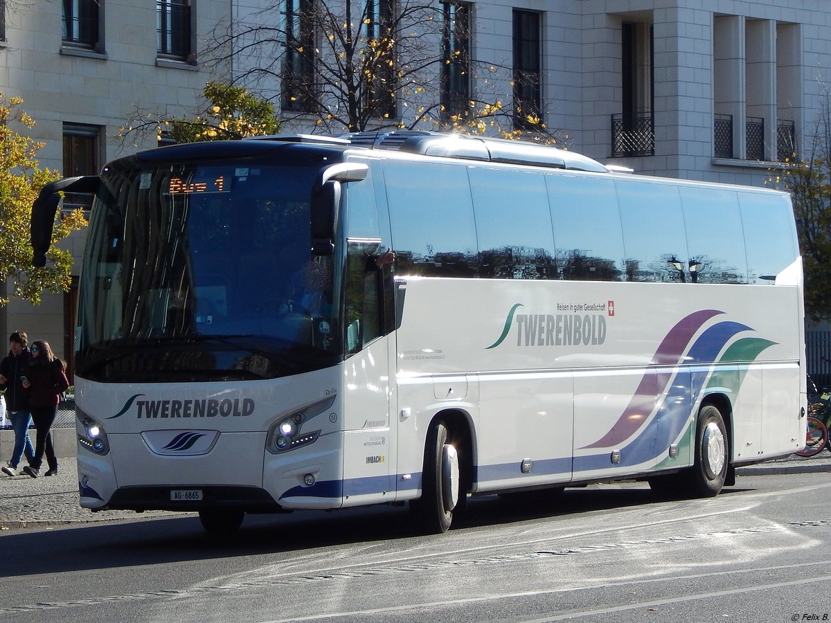 VDL Futura von Twerenbold aus der Schweiz in Berlin.