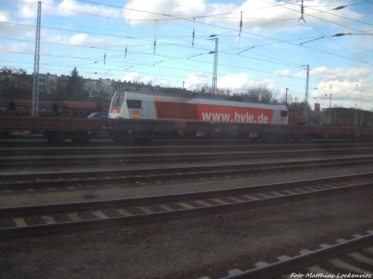 Voith maxinma 40 CC der HVLE im Bahnhof Angermnde am 16.2.14