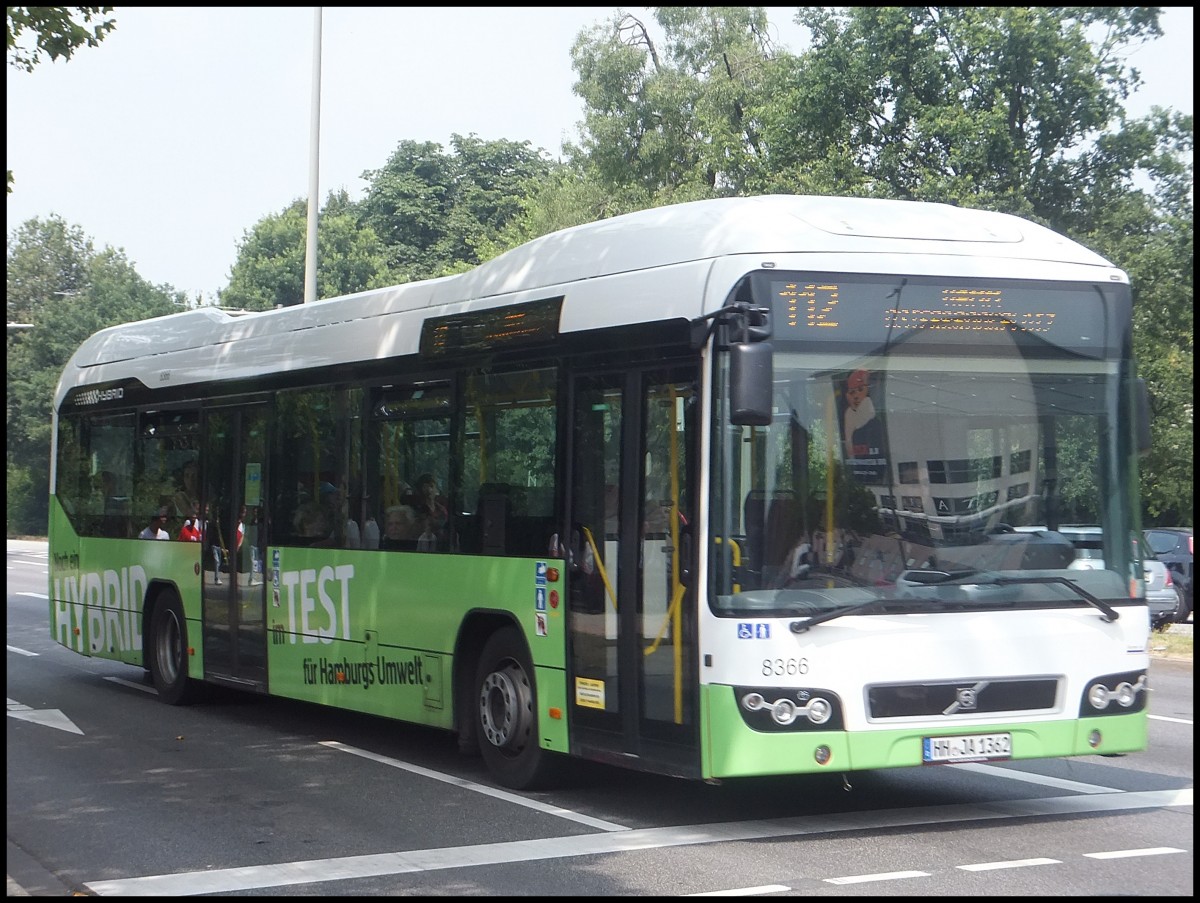 Volvo 7700 Hybrid von Jasper in Hamburg.