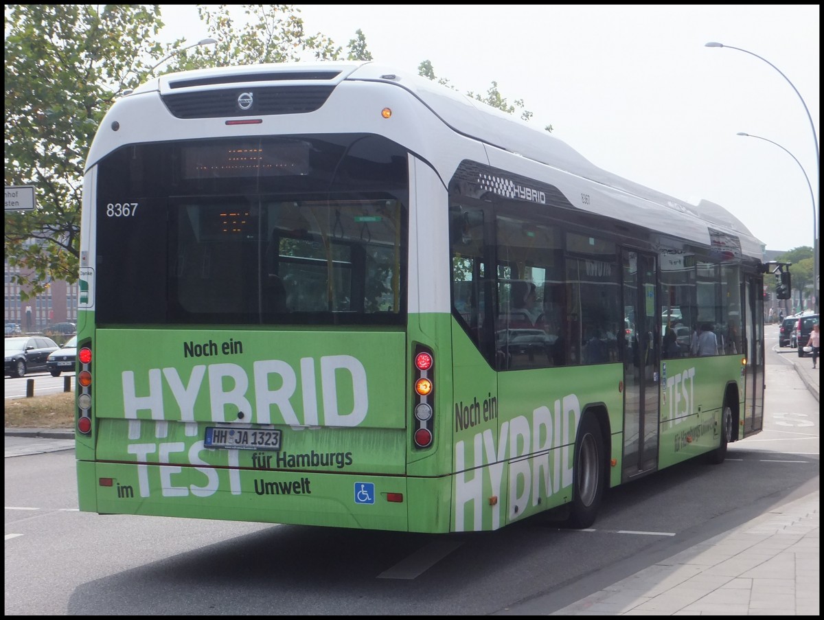 Volvo 7700 Hybrid von Jasper in Hamburg.