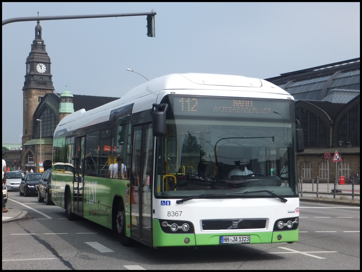 Volvo 7700 Hybrid von Jasper in Hamburg.