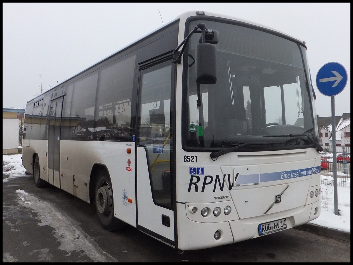 Volvo 8700 der RPNV in Sassnitz. 