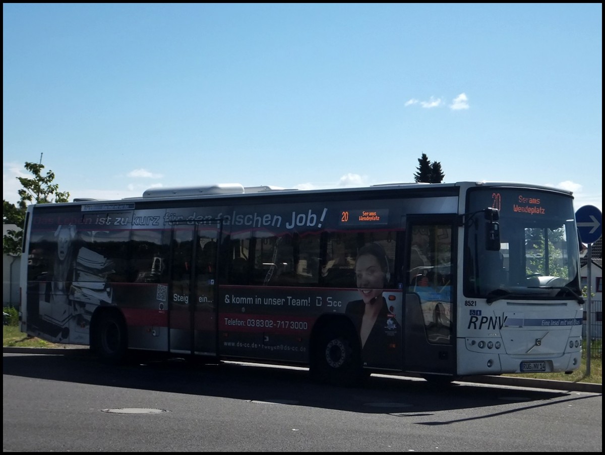 Volvo 8700 der RPNV in Sassnitz.