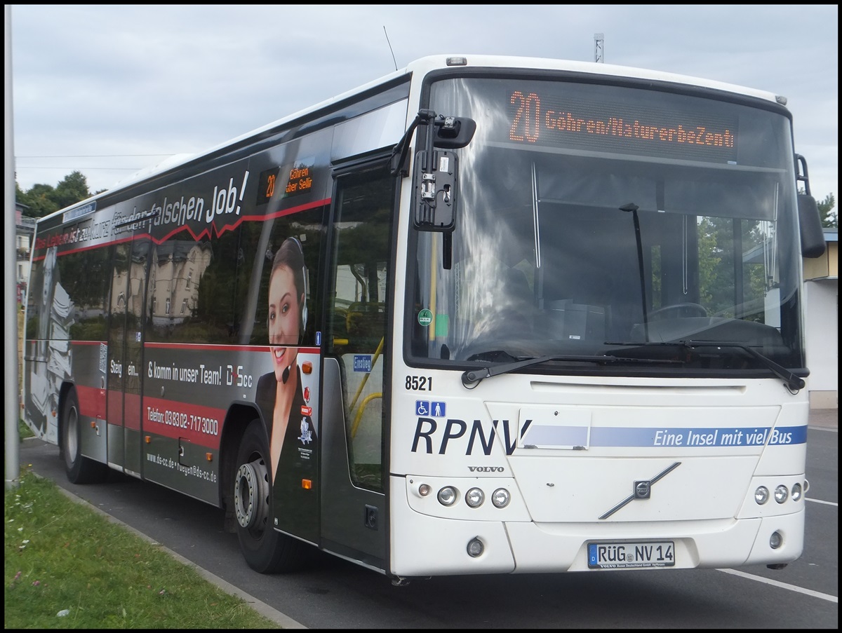 Volvo 8700 der RPNV in Sassnitz.