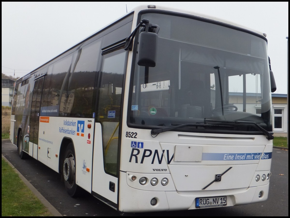 Volvo 8700 der RPNV in Sassnitz.