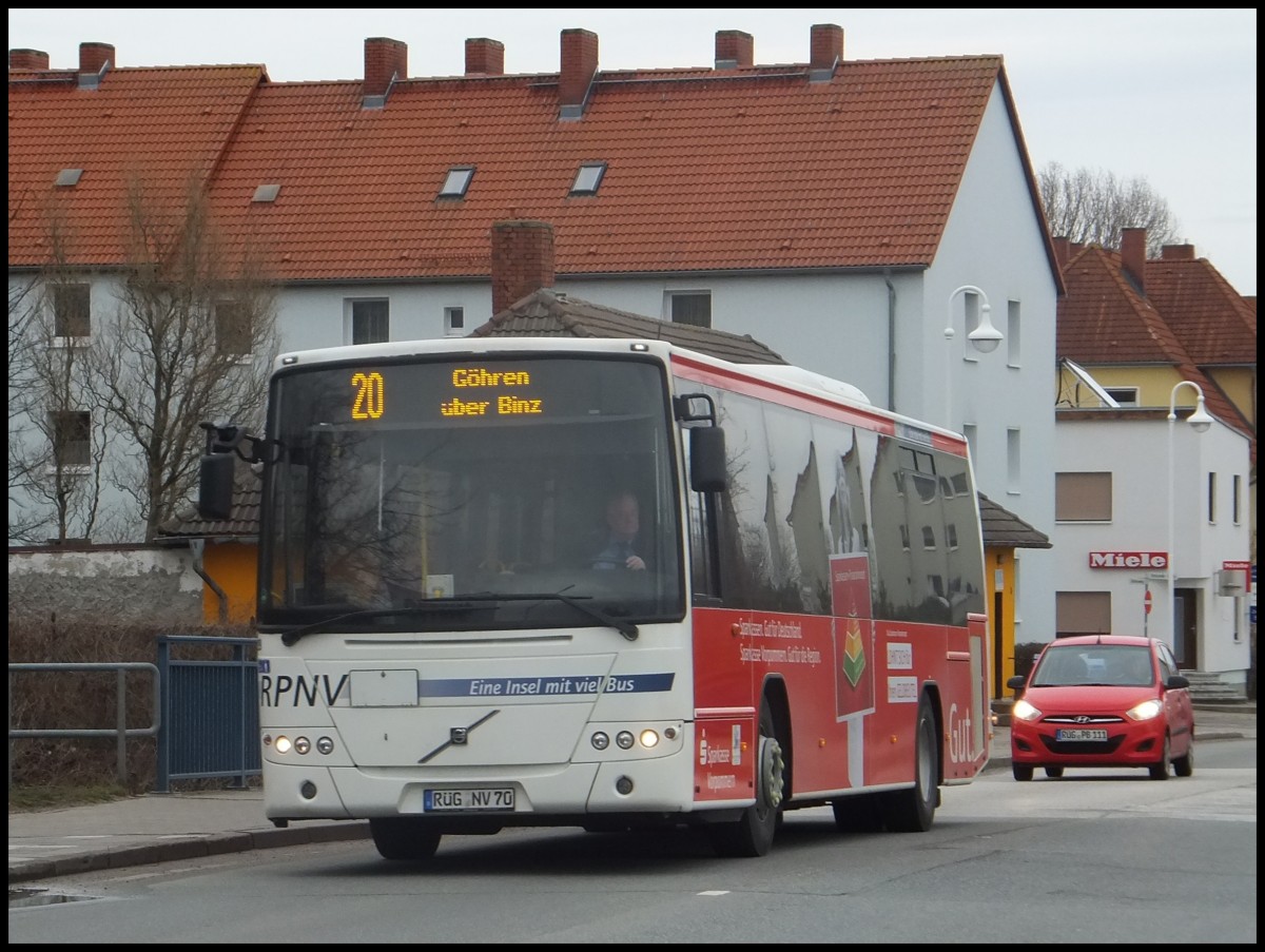 Volvo 8700 der RPNV in Sassnitz.