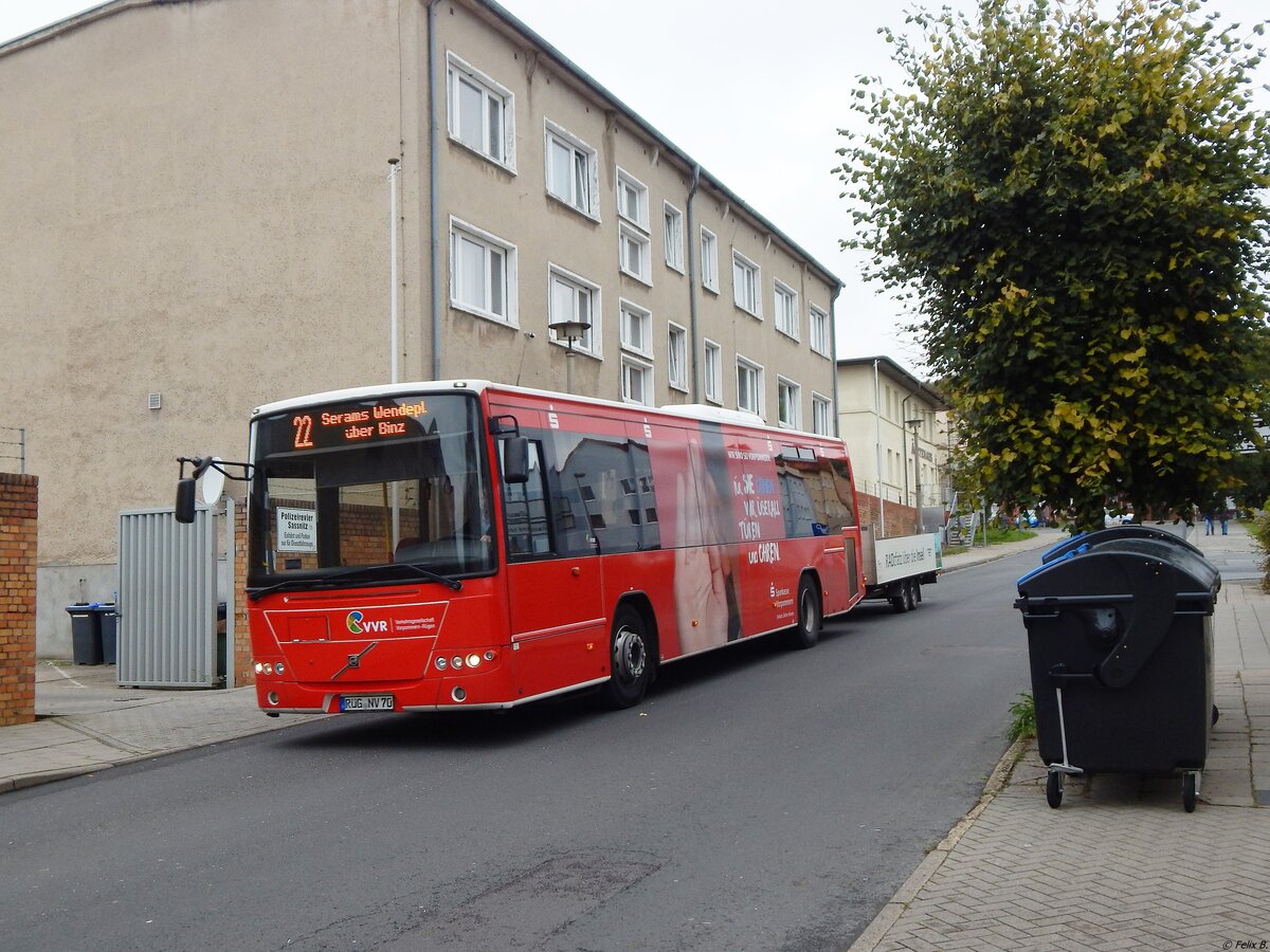 Volvo 8700 der VVR in Sassnitz. 