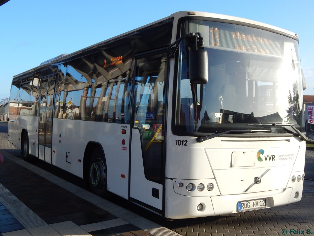 Volvo 8700 der VVR in Sassnitz.