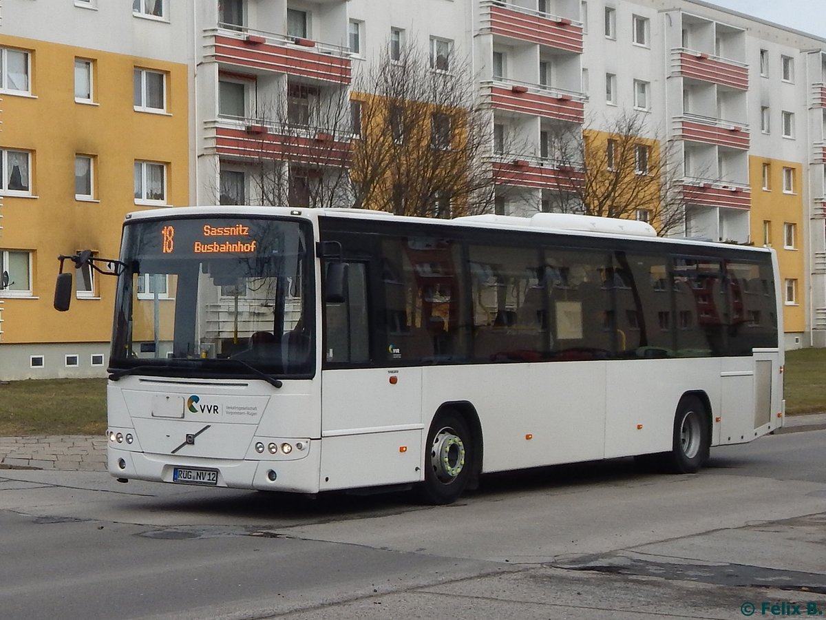 Volvo 8700 der VVR in Sassnitz.