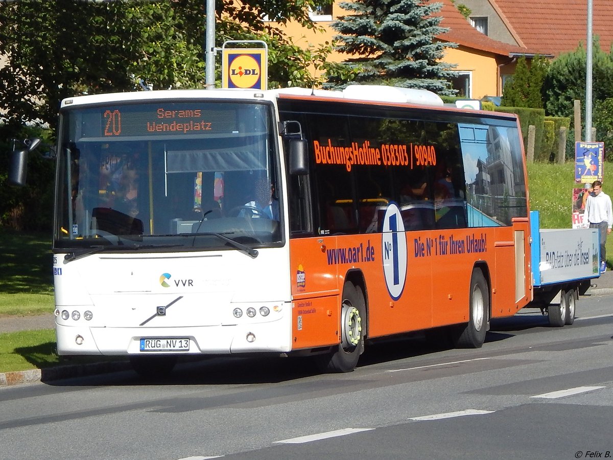 Volvo 8700 der VVR in Sassnitz.