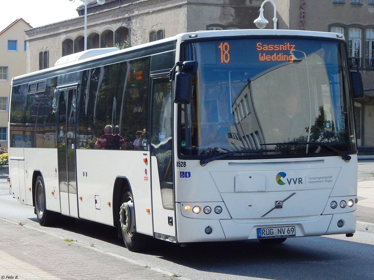 Volvo 8700 der VVR in Sassnitz.