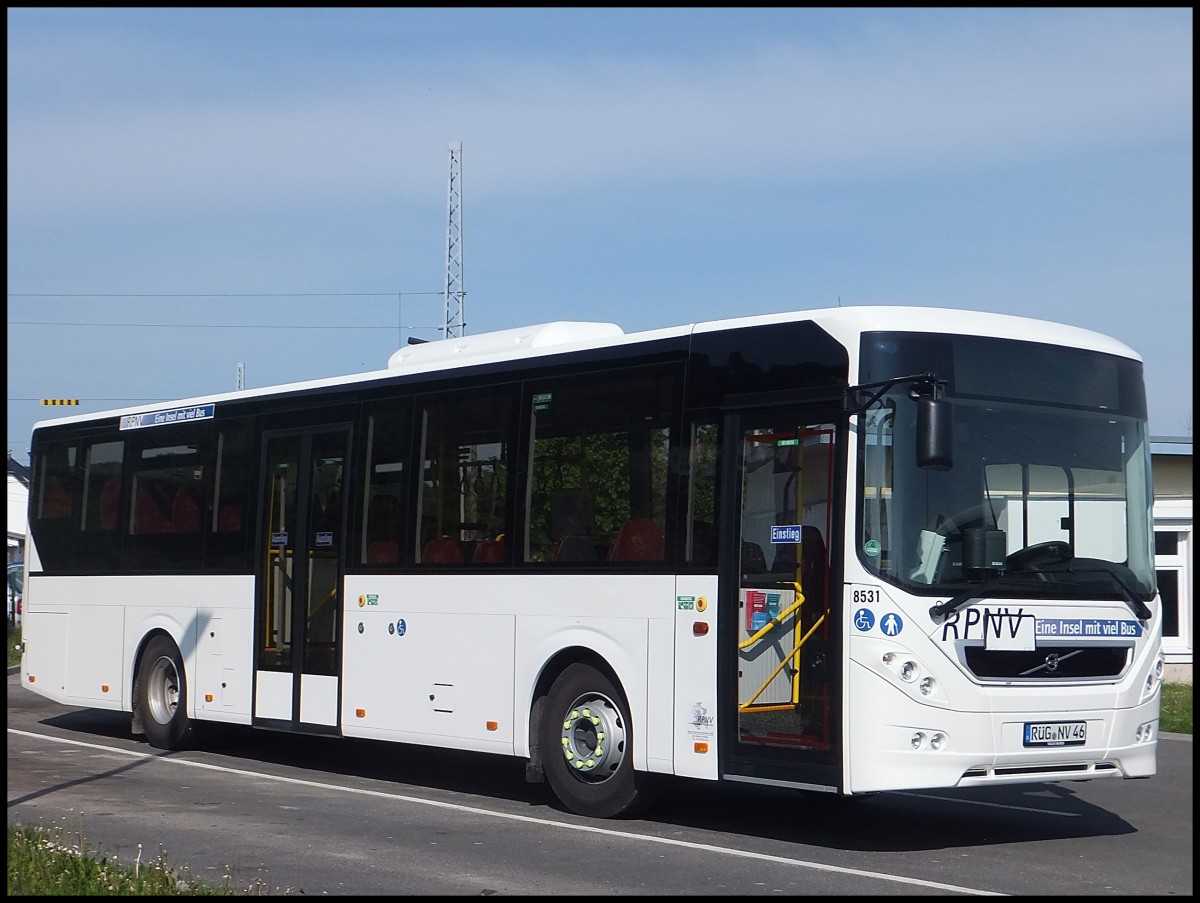 Volvo 8900 der RPNV in Sassnitz.