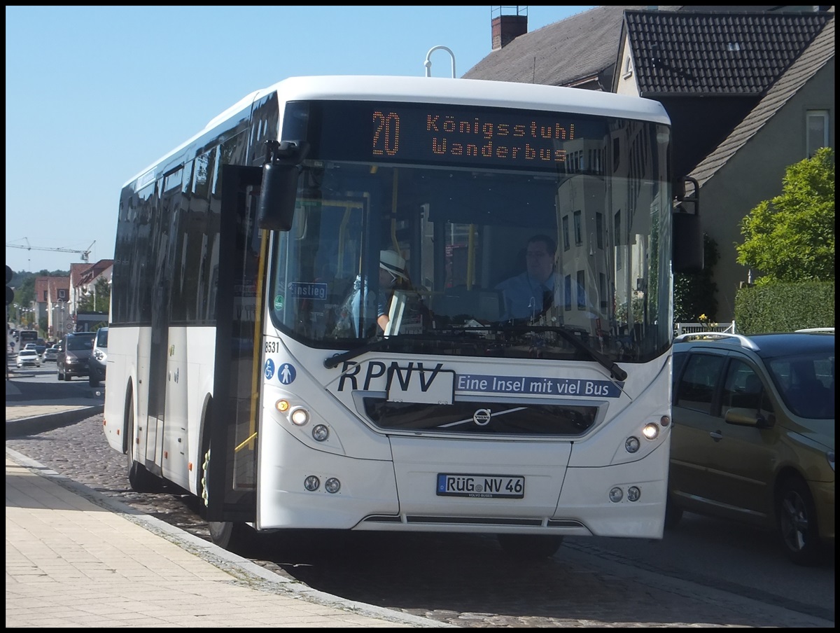 Volvo 8900 der RPNV in Sassnitz.