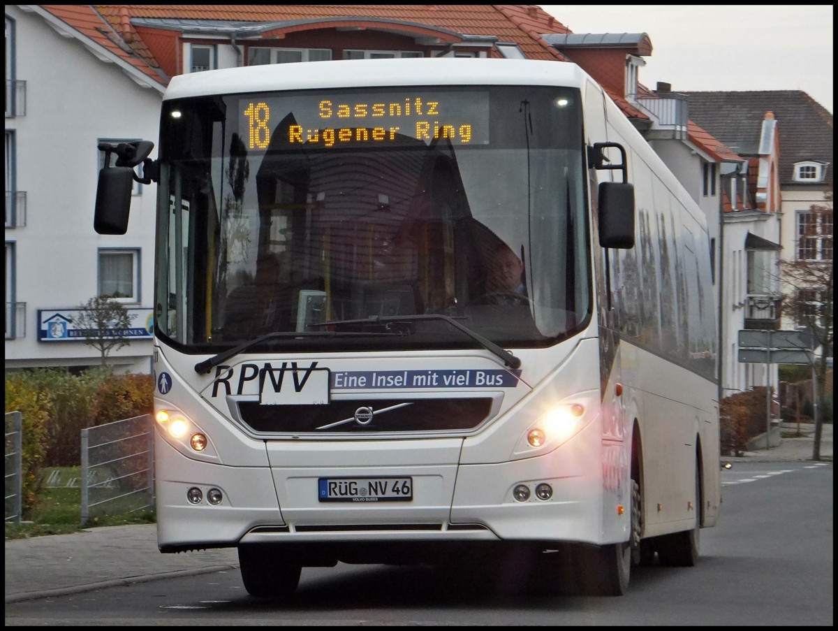 Volvo 8900 der RPNV in Sassnitz.