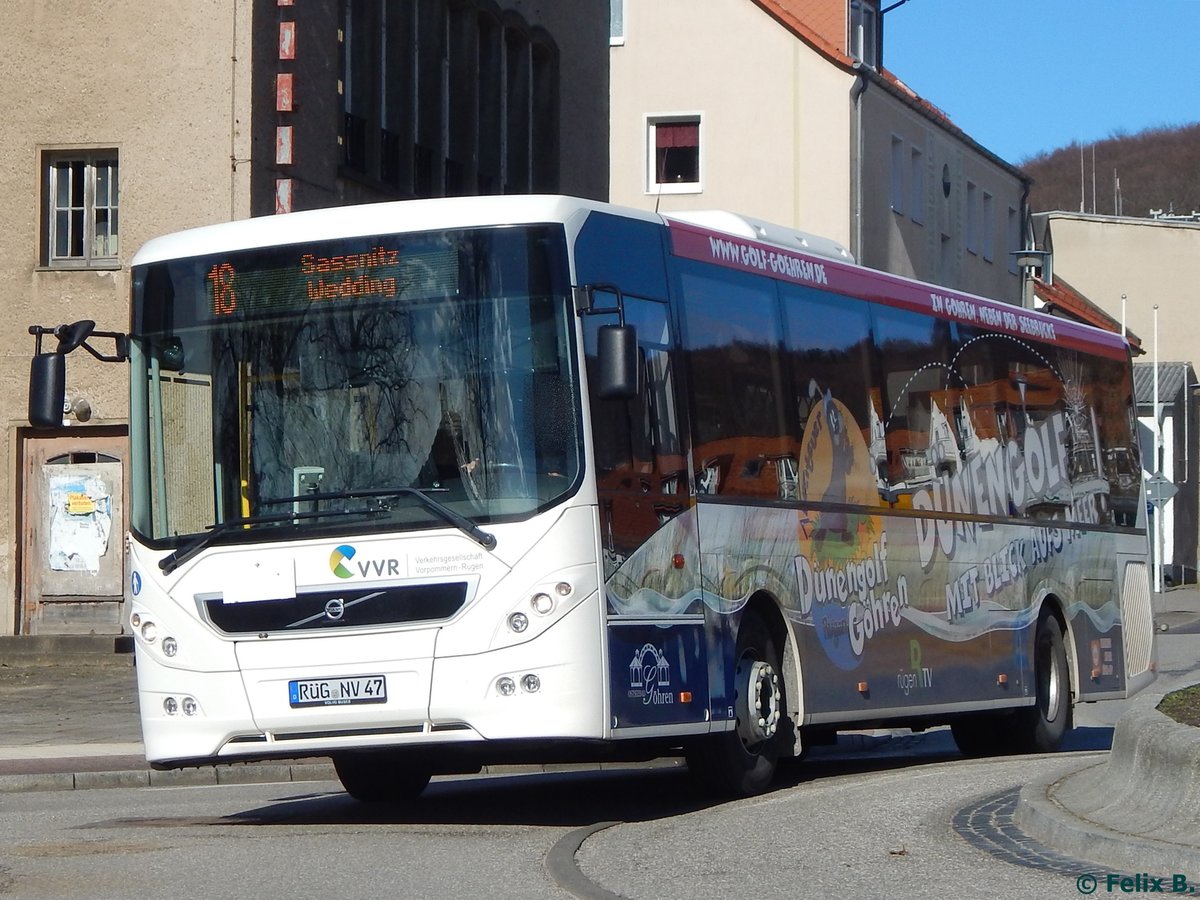 Volvo 8900 der VVR in Sasnitz.