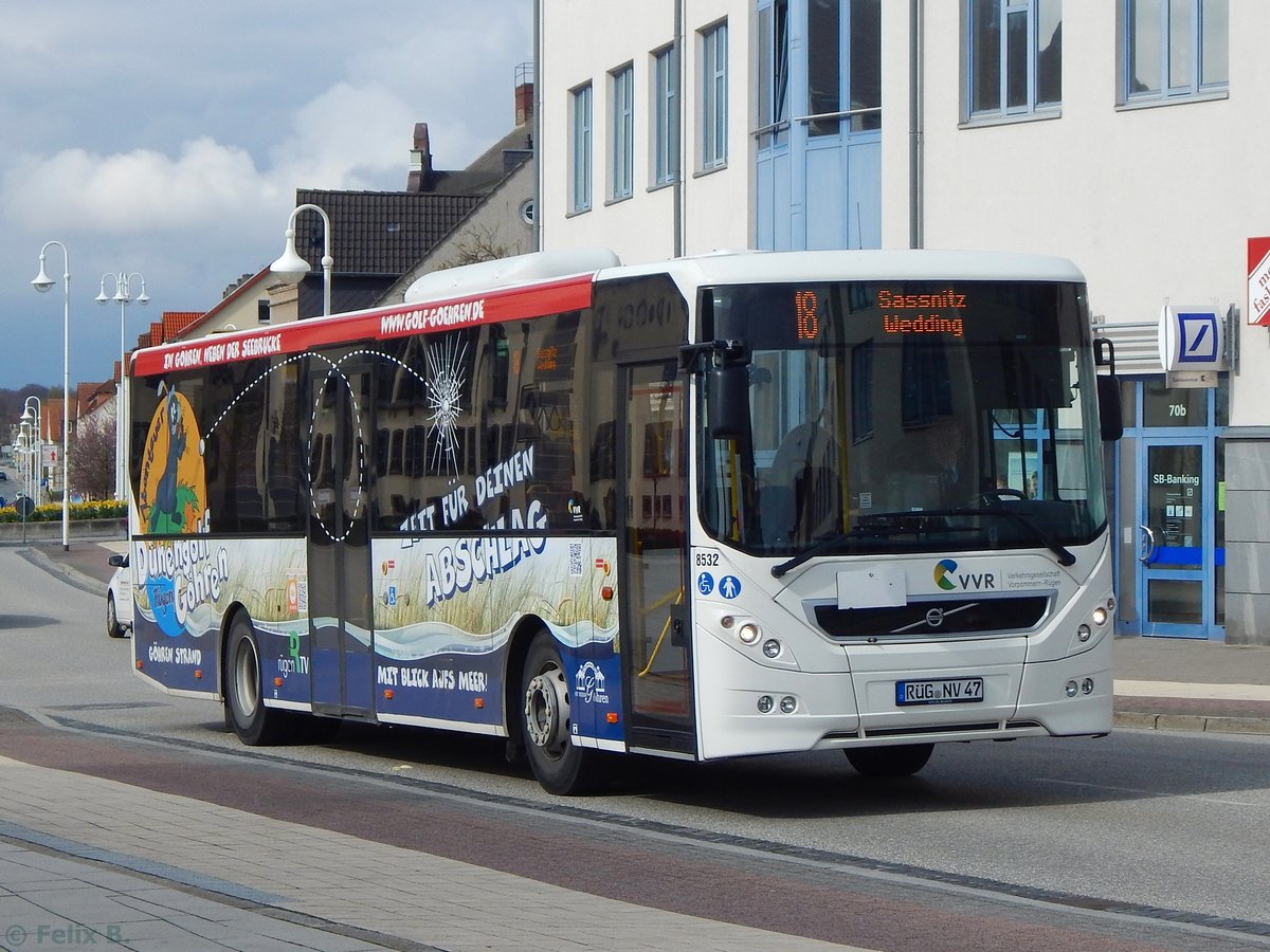 Volvo 8900 der VVR in Sasnitz.