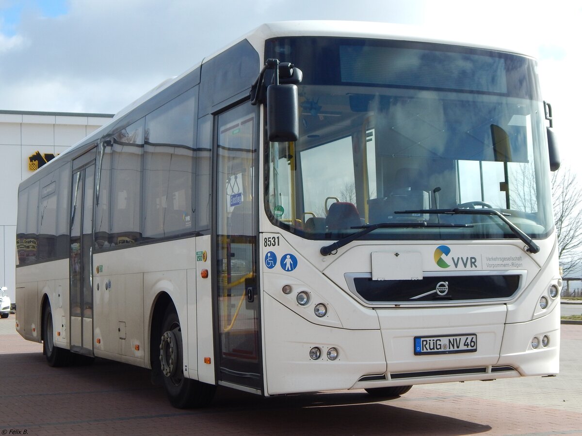 Volvo 8900 der VVR in Sassnitz.