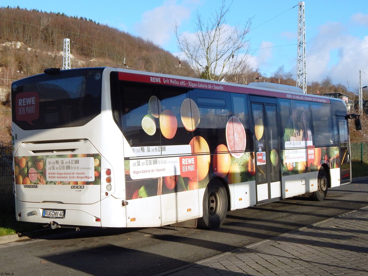 Volvo 8900 der VVR in Sassnitz.