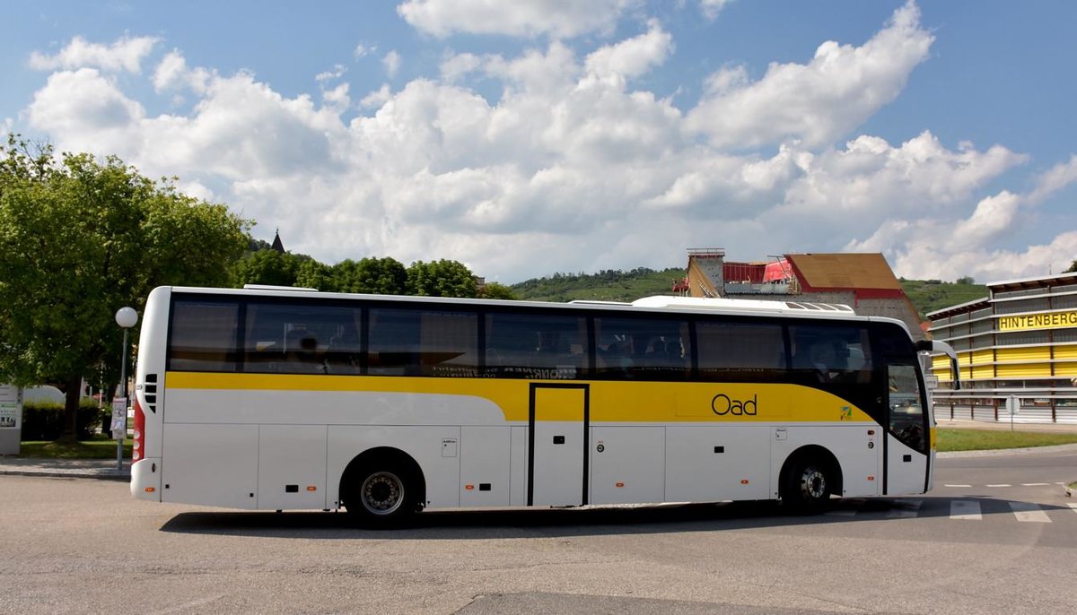 Volvo 9700 von Aod Reisen aus den NL 2018 in Krems.