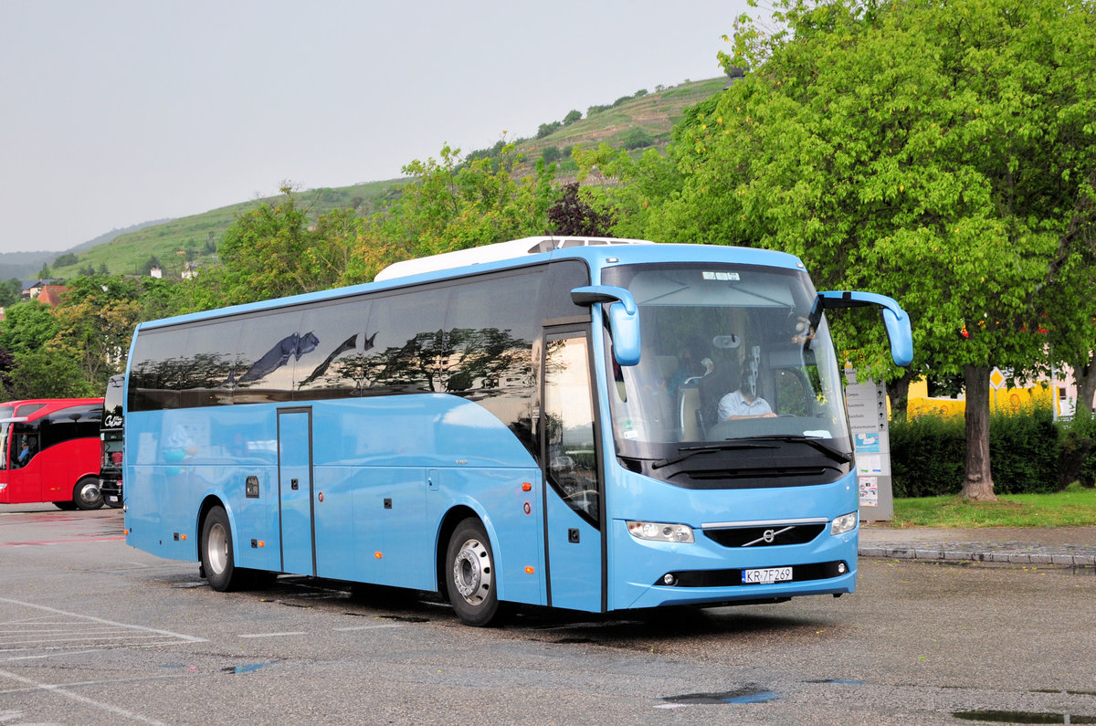 Volvo 9700 aus PL in Krems gesehen.