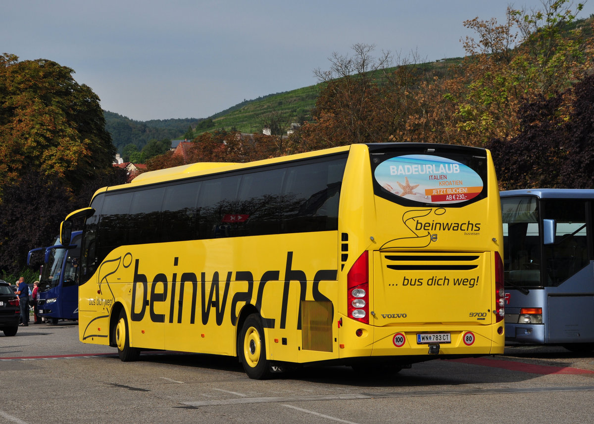 Volvo 9700 von Beinwachs Reisen aus sterreich in Krems.