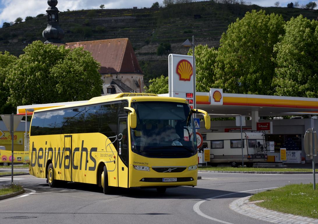 Volvo 9700 von BEINWACHS Reisen aus sterreich in Krems.