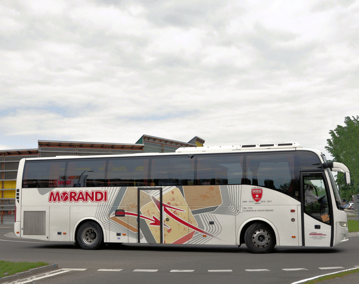 Volvo 9700 von Morandi Reisen aus Italien in Krems.