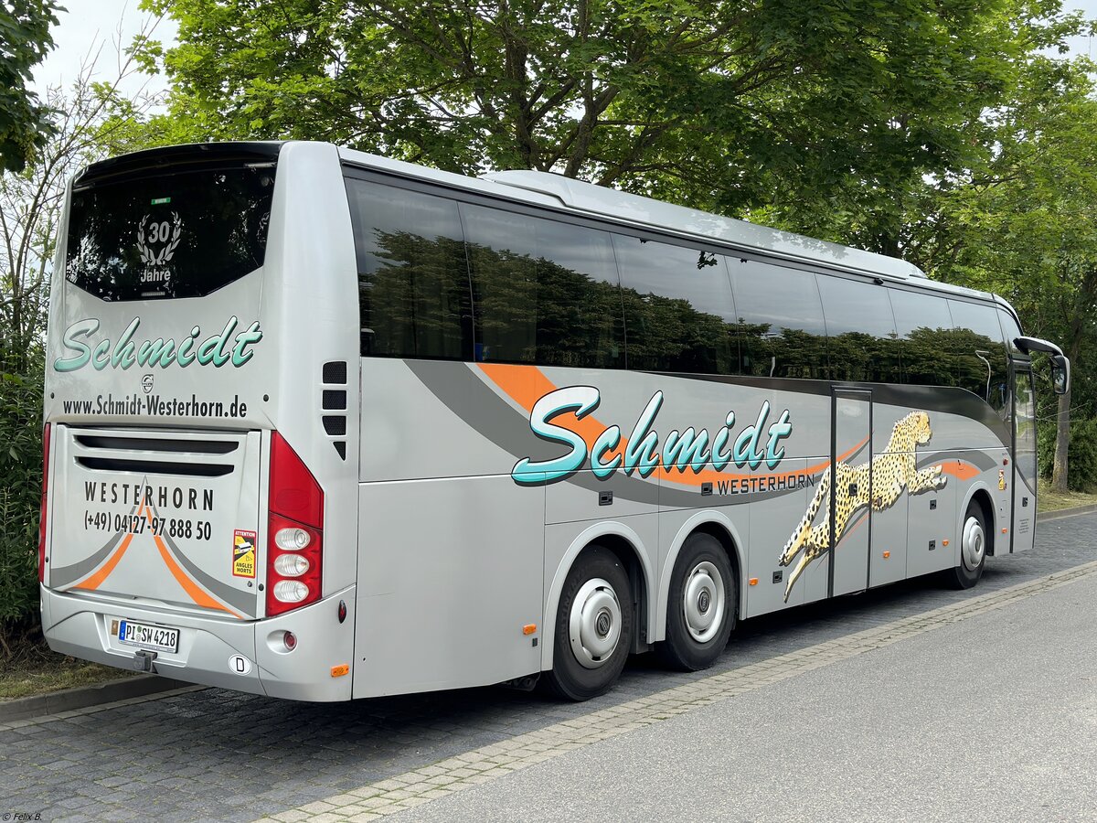 Volvo 9700 von Schmidt aus Deutschland in Malchow.