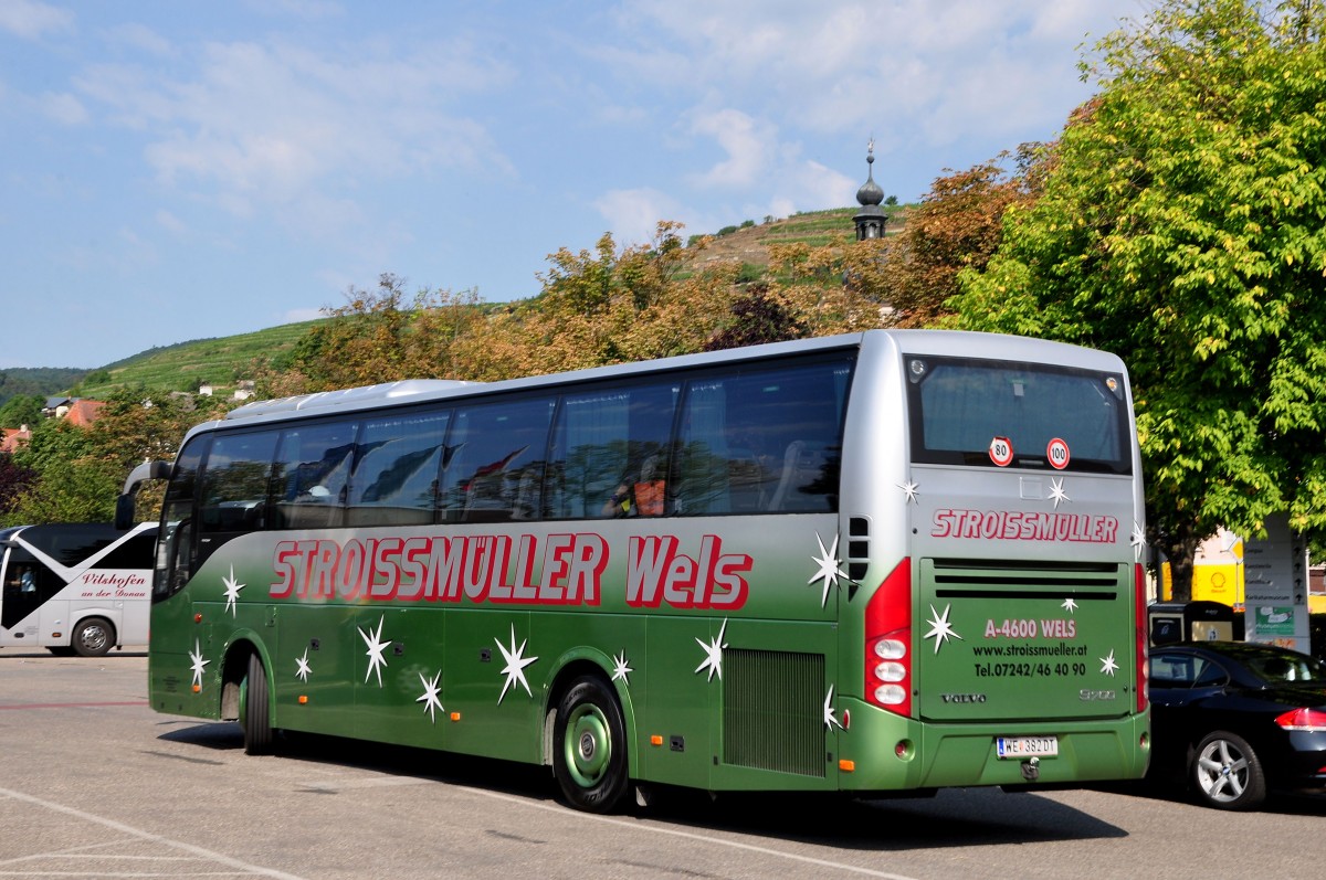 Volvo 9700 von Stroissmller Reisen aus Obersterreich in Krems.