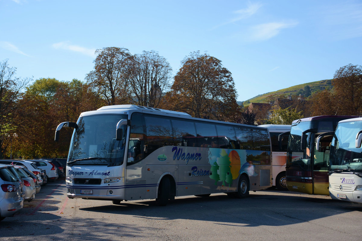 Volvo 9700 von Wagner Reisen aus sterreich in Krems.