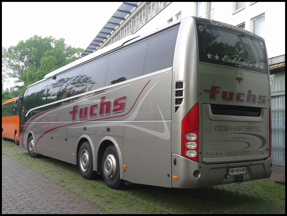 Volvo 9900 von Fuchs aus sterreich in Bergen.