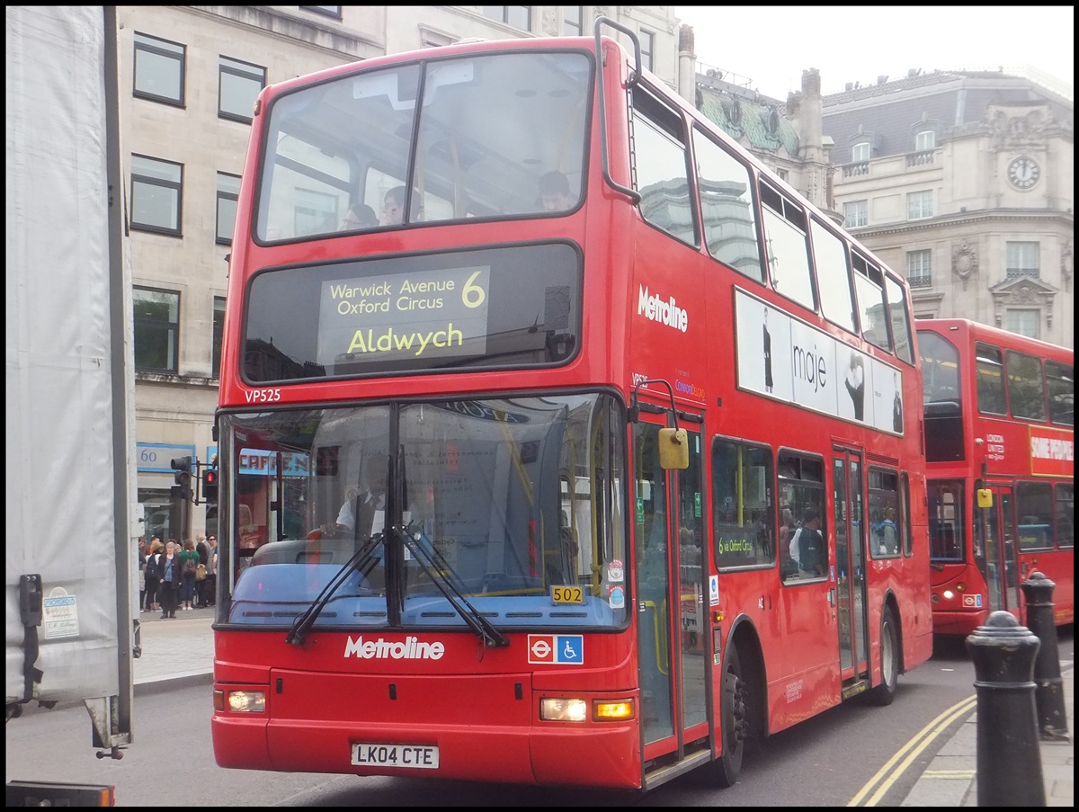 Volvo Plaxton von Metroline in London.