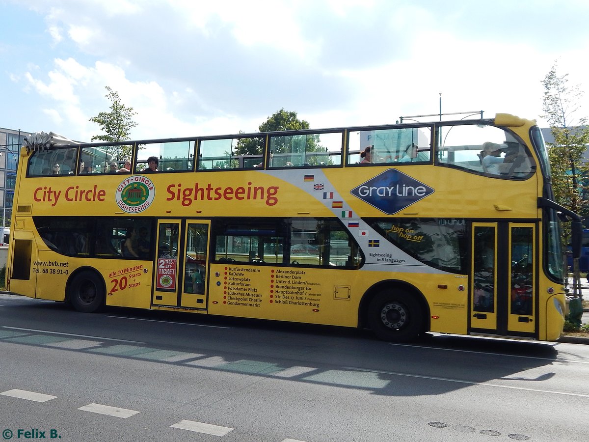 Volvo UNVI B9TL von BVB.net aus Deutschland in Berlin.