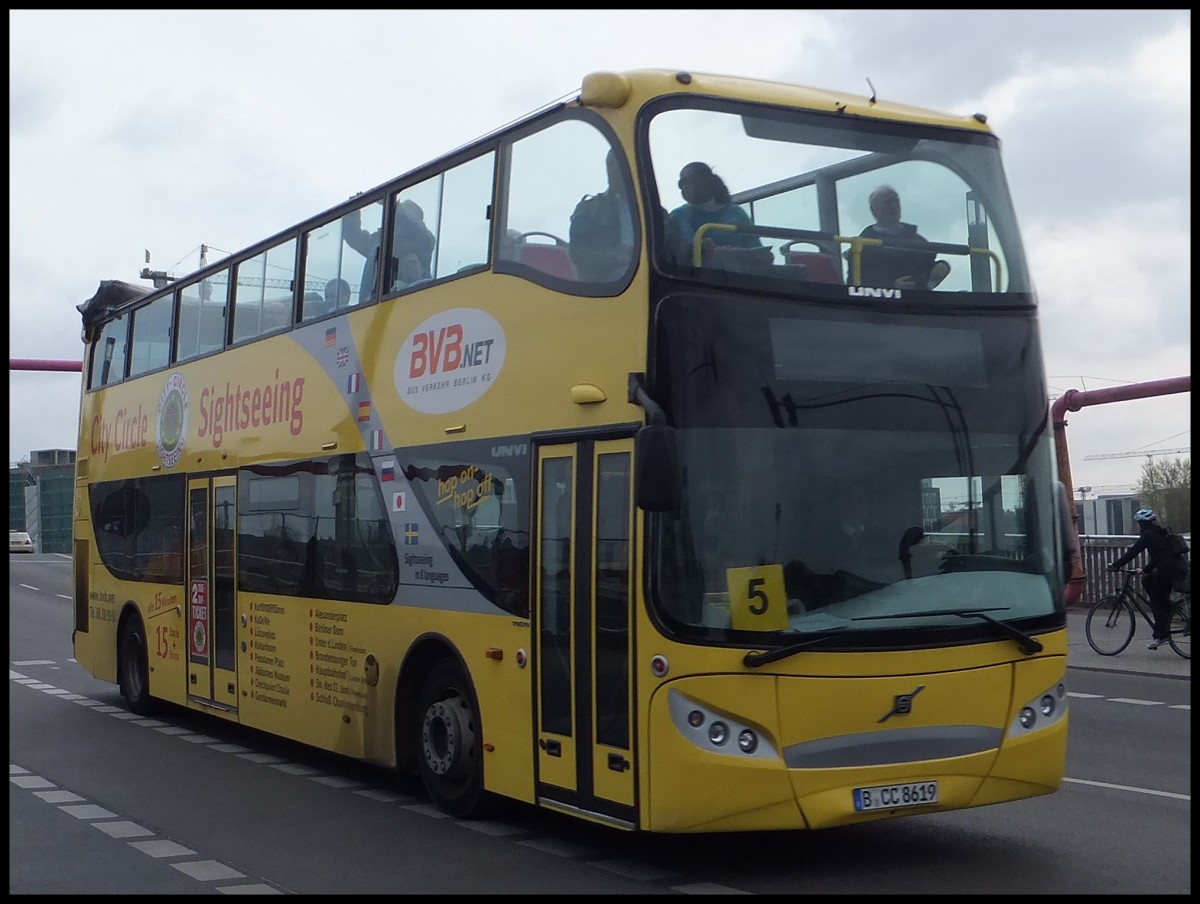 Volvo Unvi B9TL vom Sightseeing Berlin in Berlin.