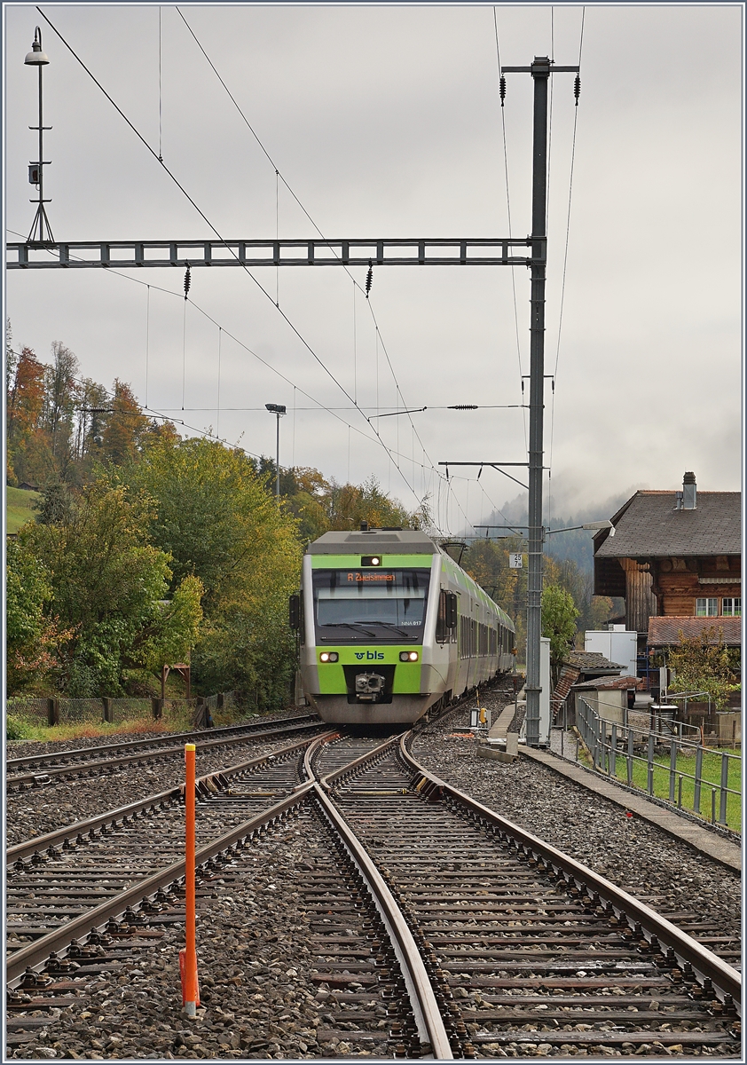 Von Spiez nach Zweisimmen unterwegs, trifft ein BLSD  NINA  in Boltigen ein. 

22. Okt. 2019