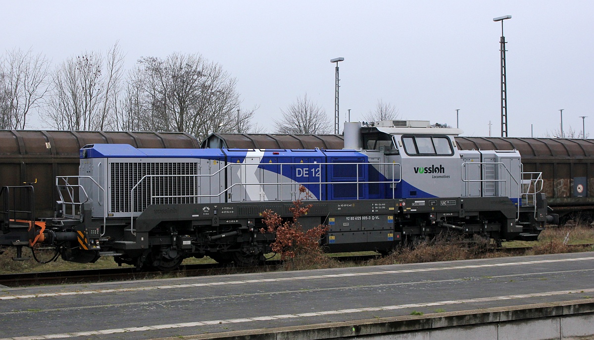 Vossloh DE12 4125 005-3 REV/VL/31.08.2020 Niebüll 13.12.2020