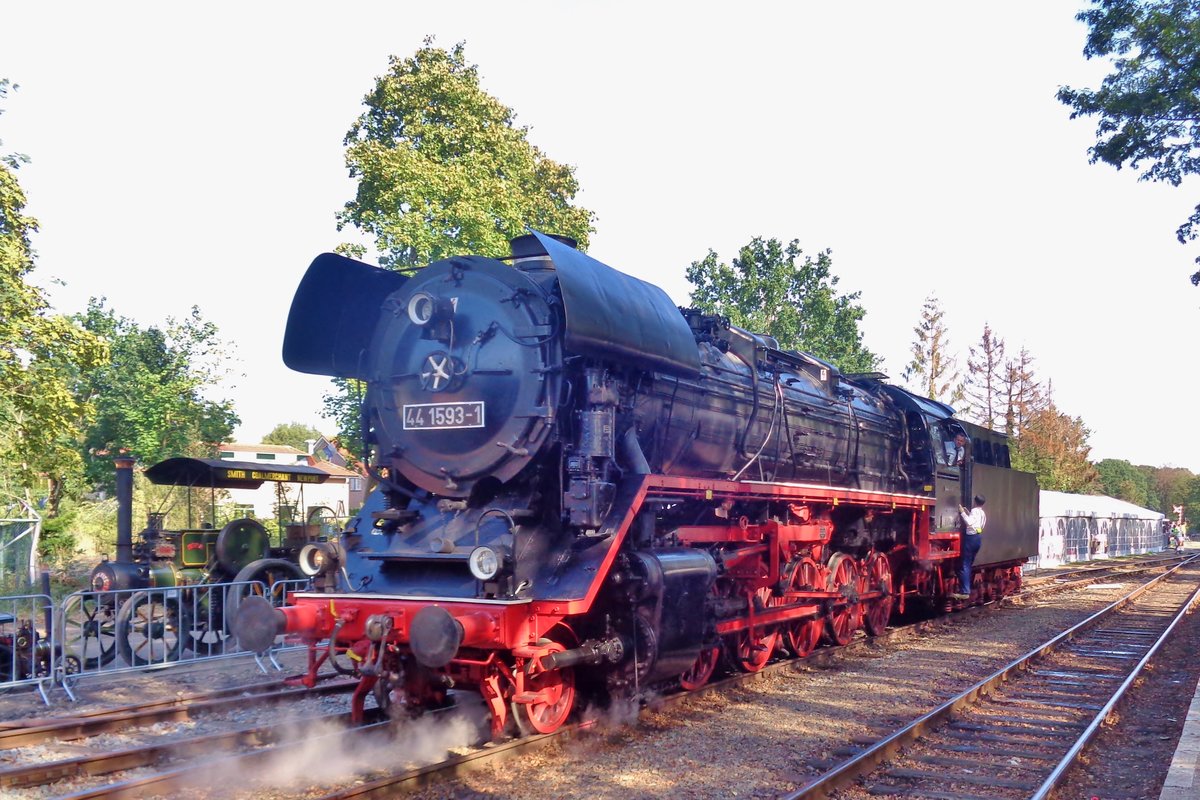 VSM 44 1593 lauft am 2 September 2018 in Loenen um.