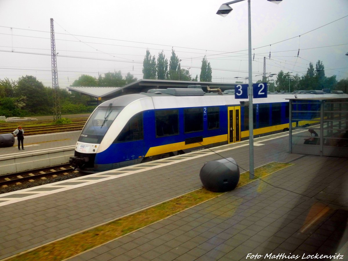 VT 648 184 / 684 der NordWestBahn im Bahnhof Elze (Han) am 29.5.16