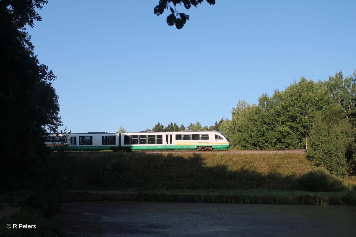 VT16  Stadt Regensburg  als VBG81152 Regensburg - Marktredwitzbei Oberteich. 05.09.13