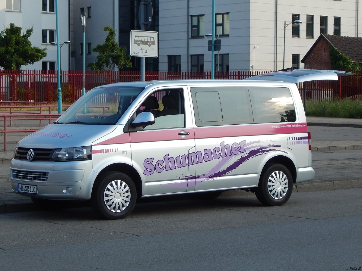 VW T5 von Schumacher aus Deutschland in Neubrandenburg.