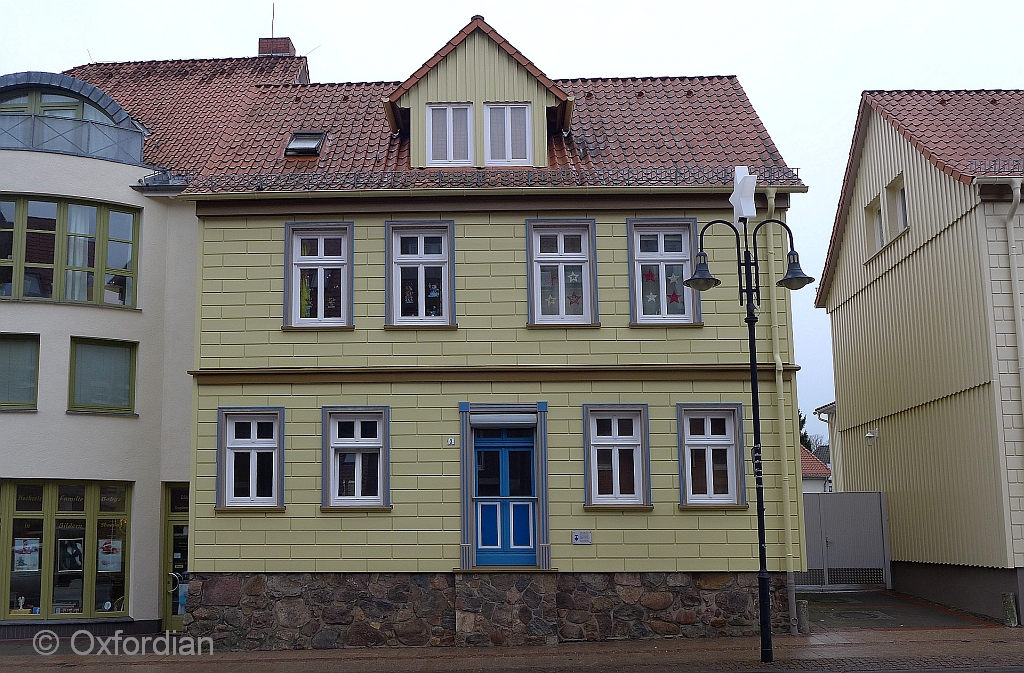 Walsrode, Baudenkmal aus dem Jahre 1760 in der Neue Straße 3.