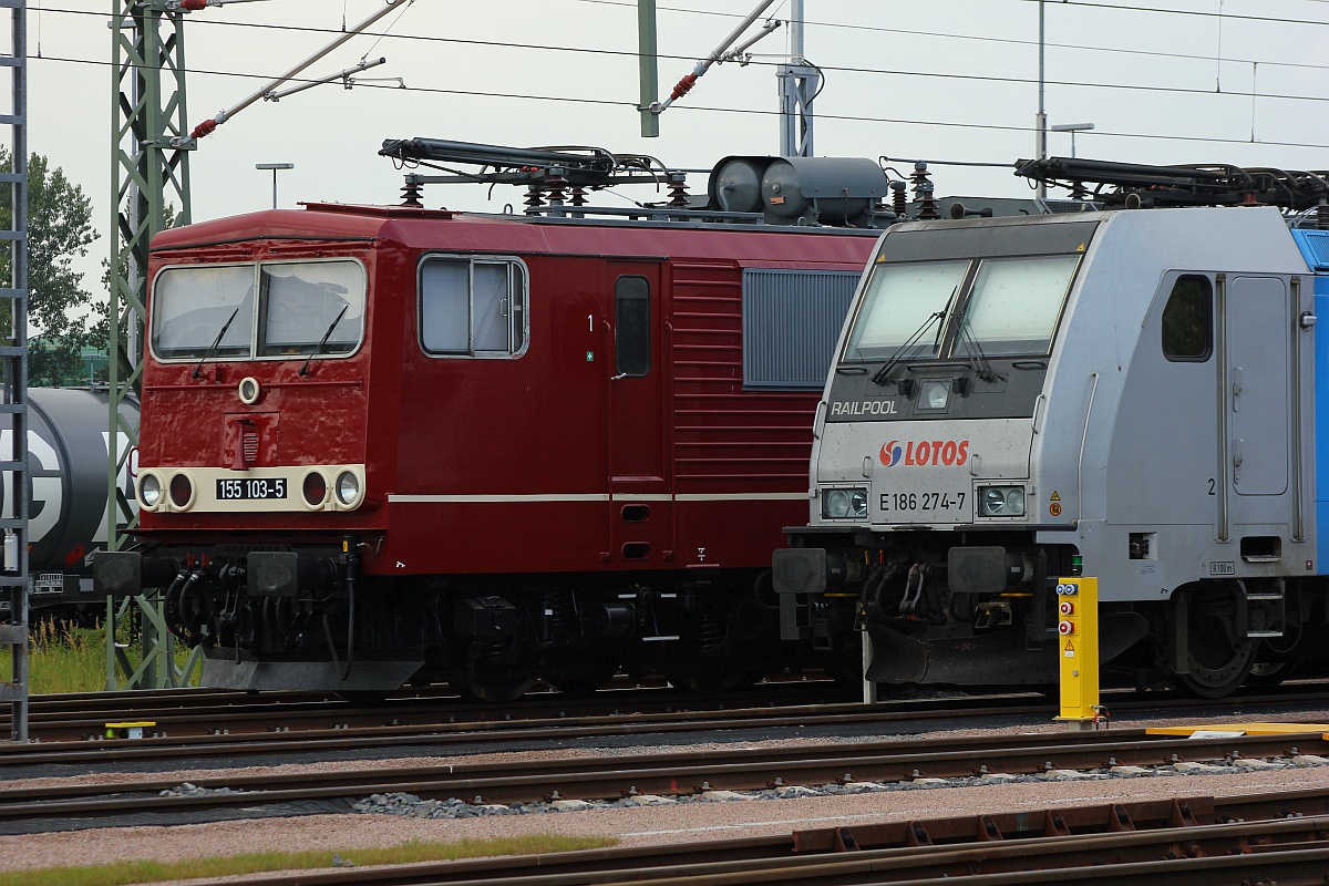 Wer ist Schöner? CLR 155 105 oder RP 186 274....Hohe Schaar 03.09.2016