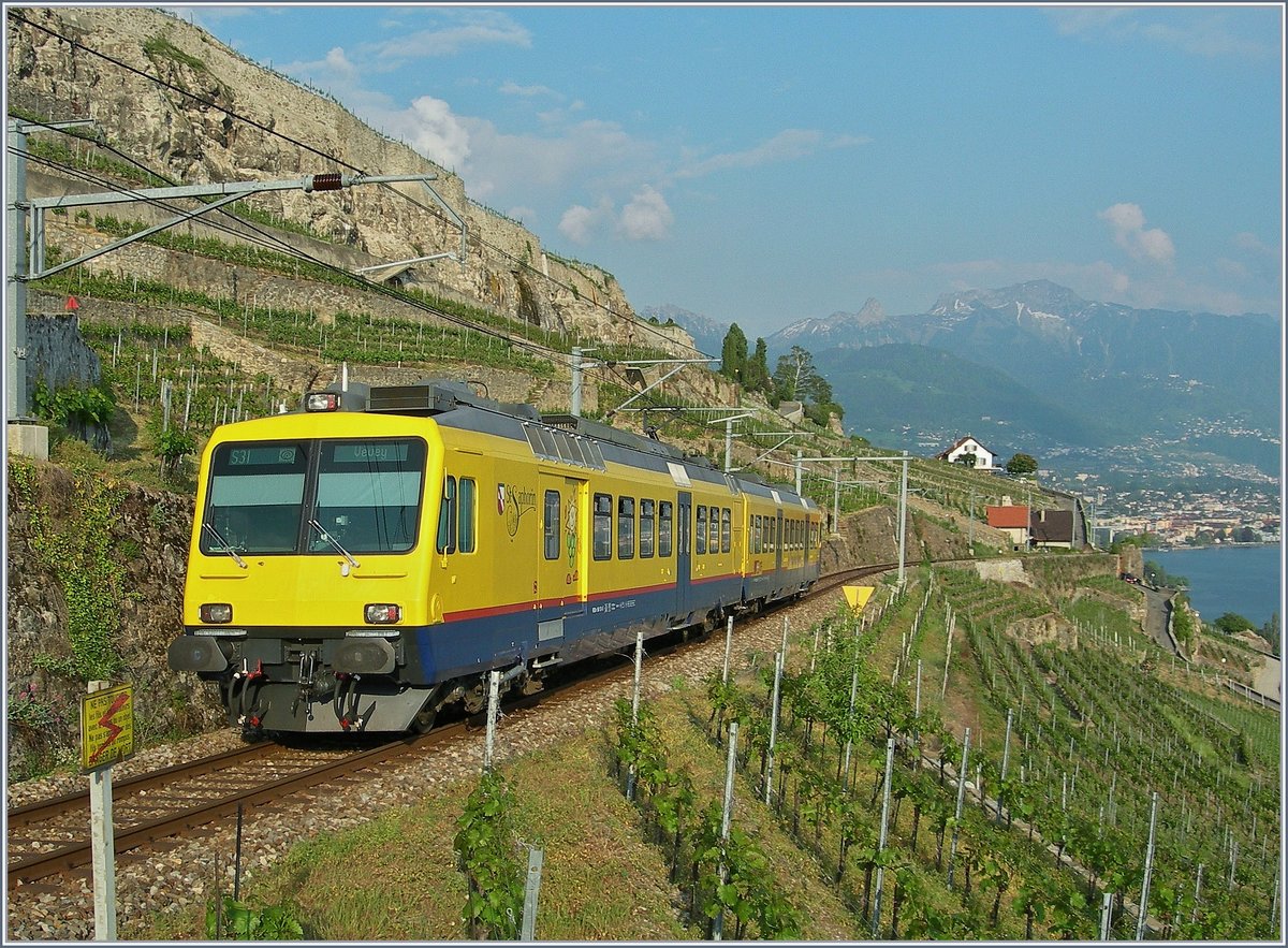 Weshalb der  Train des Vignes  Rebbergzug heisst, zeigt diese Bild eindrcklich. 
28. April 2007
