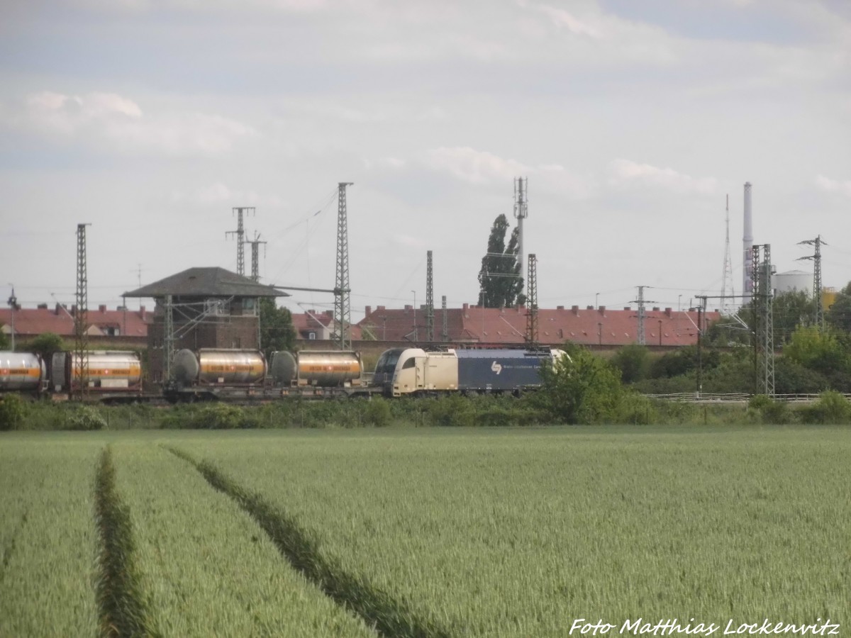 Wiener Lokalbahn kurz vor Halle (Saale) am 10.6.15