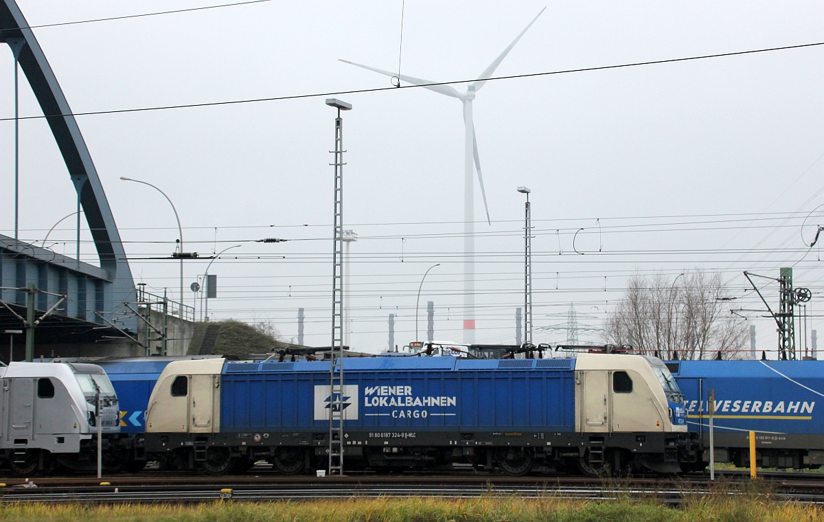 WLC 187 324-9 Blaue Brücke 02.01.2021