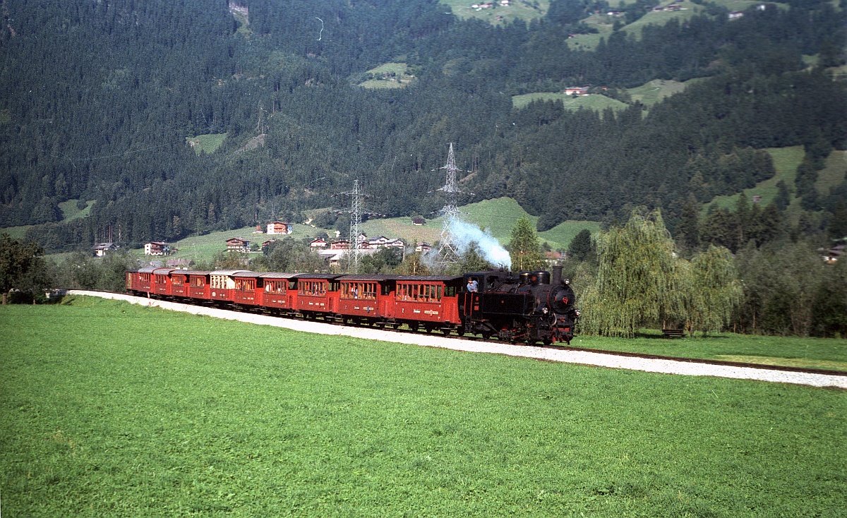 Zillertalbahn: ZB 5 Ried i.Z.13.09.1984