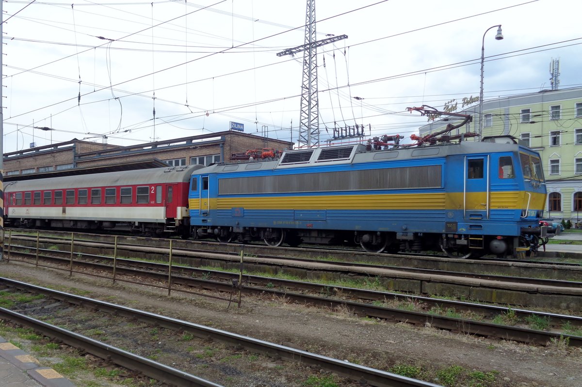 ZSSK 363 136 ist am 15 Mai 2018 in Zilina eingetroffen. 