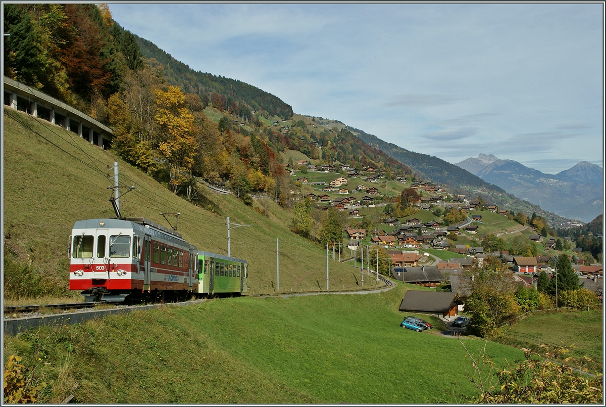 Zwischen Champry und Vall d'Illiez. 
25. Okt. 2013