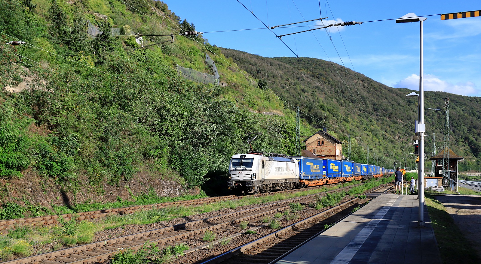 ATLU/TXL 193 617 mit Walter KLV. Kaub am Rhein 14.09.2023